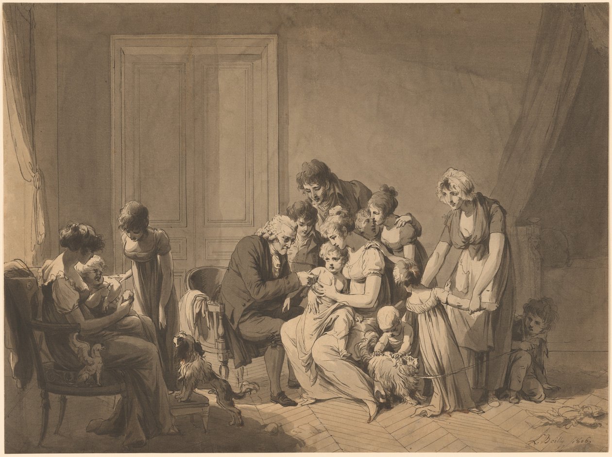 El Vaccinefinnish tekijältä Louis Leopold Boilly