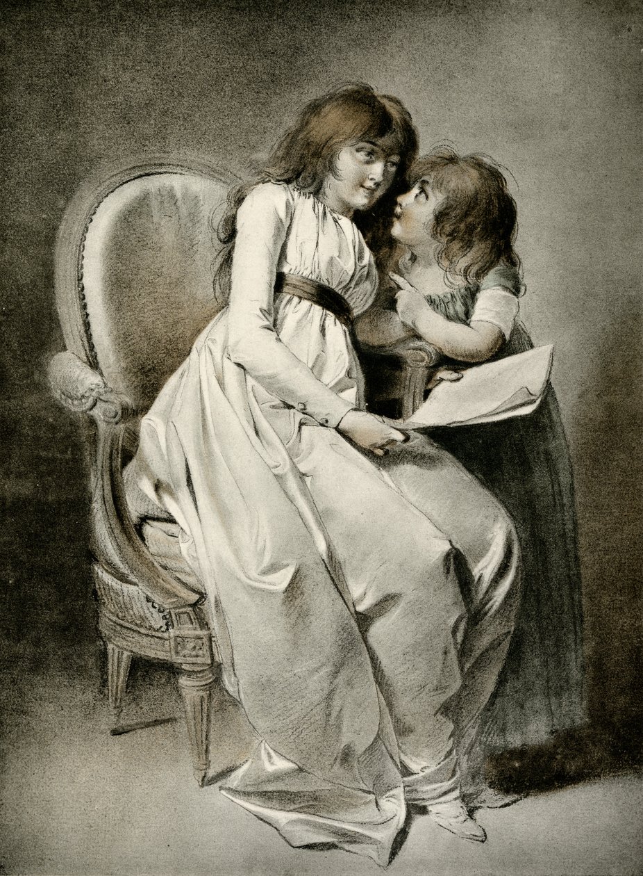 Kaksi sisarta tekijältä Louis Leopold Boilly