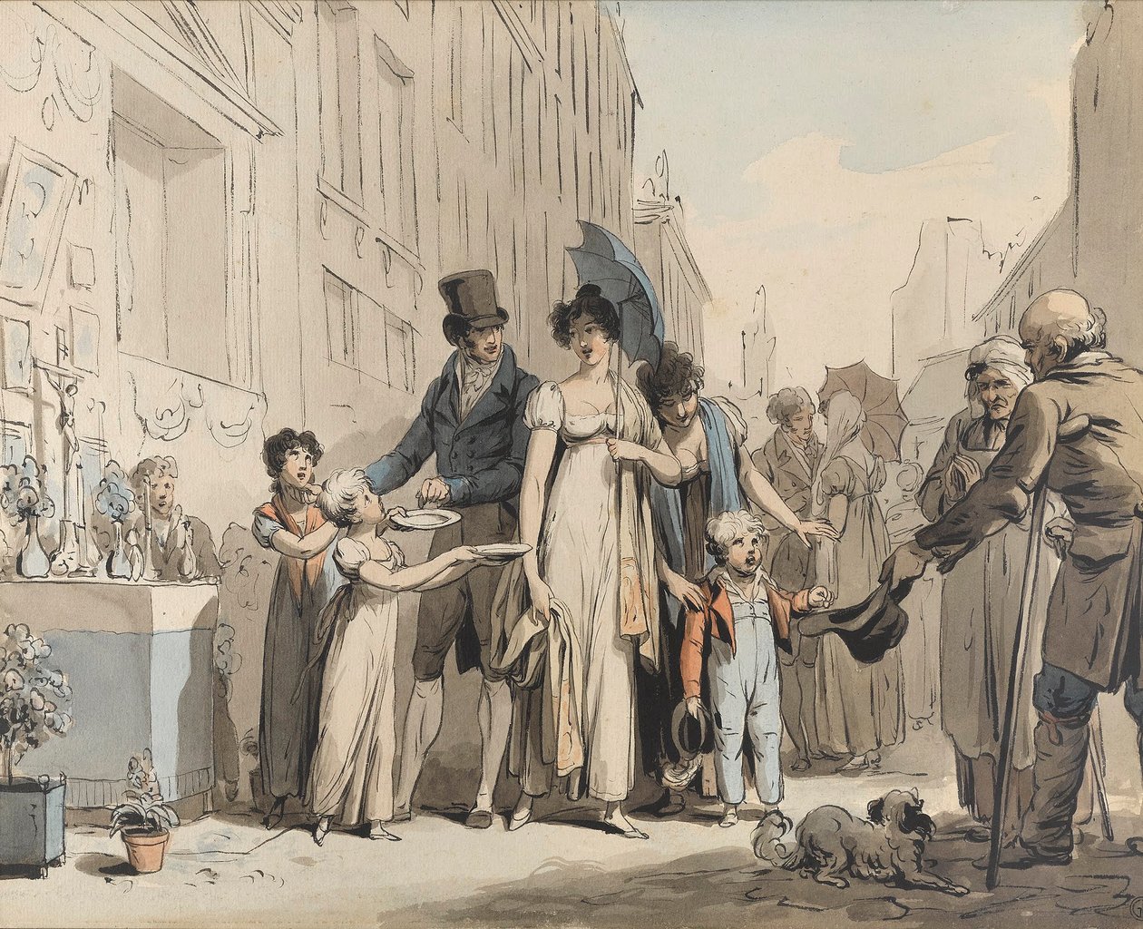 Louis-Léopold Boilly - Pieni kappeli tekijältä Louis Leopold Boilly