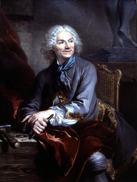Jean Louis Lemoynen (1665-1755) muotokuva (öljy kankaalle) tekijältä Louis Tocqué