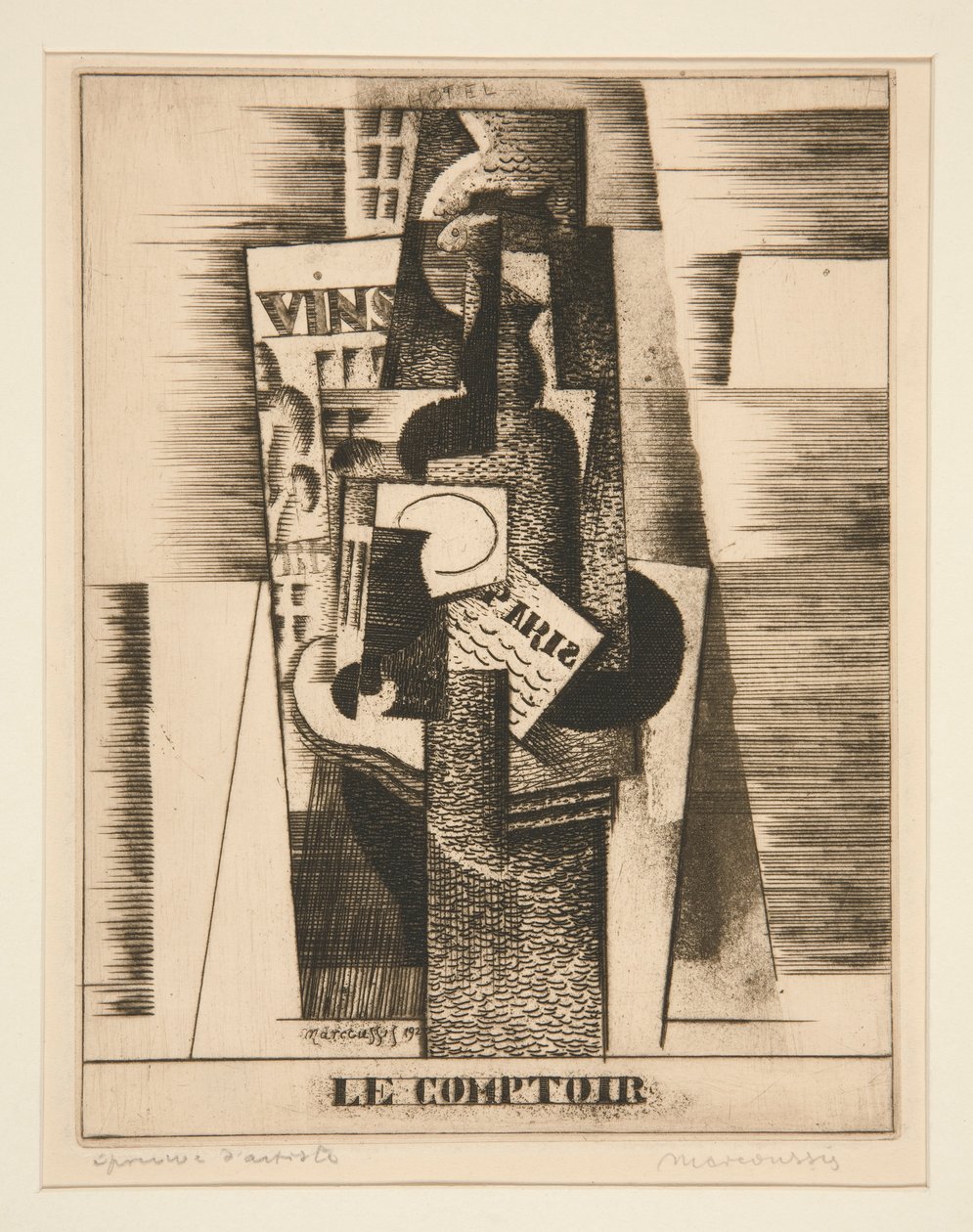 Tiski tekijältä Louis Marcoussis