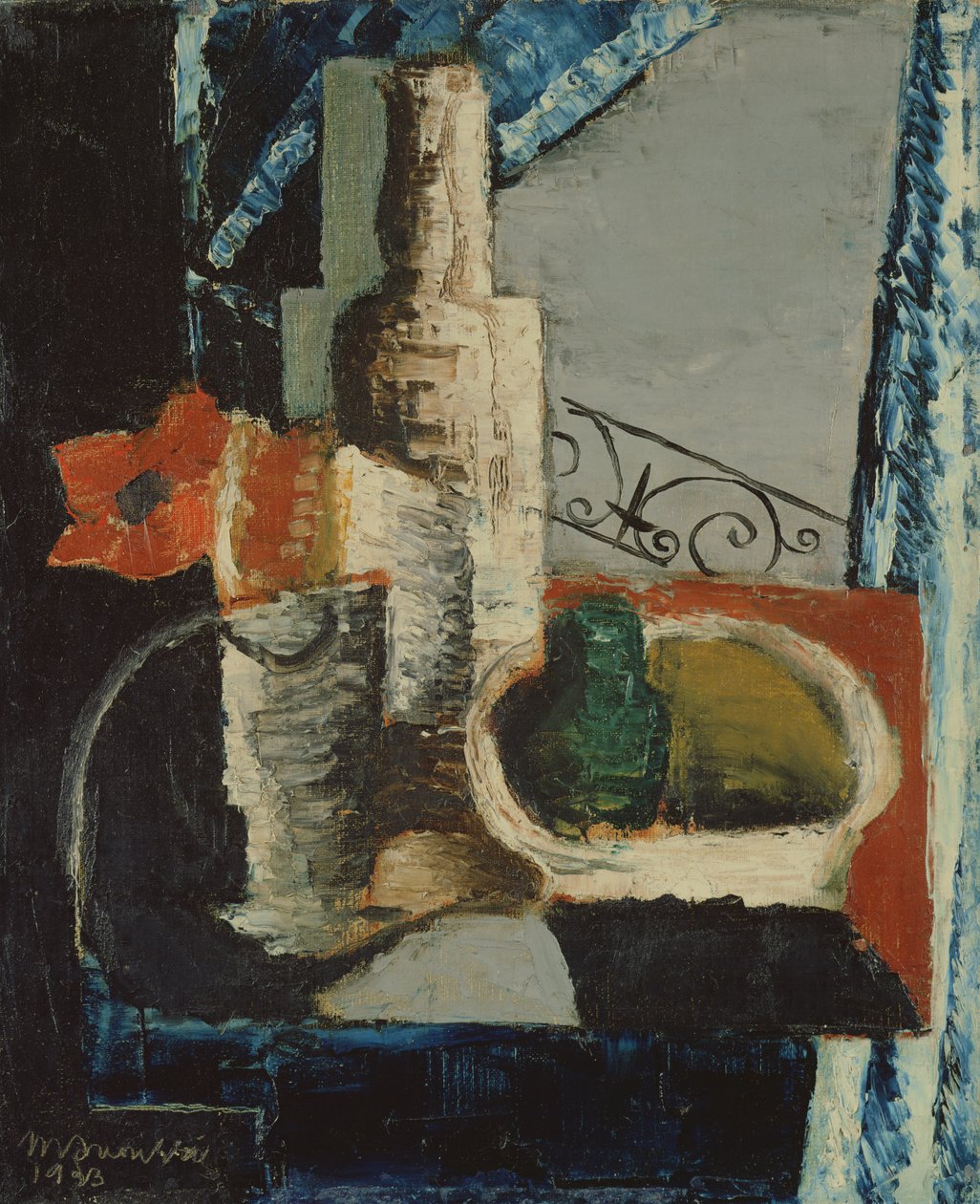 Asetelma, 1923 tekijältä Louis Marcoussis