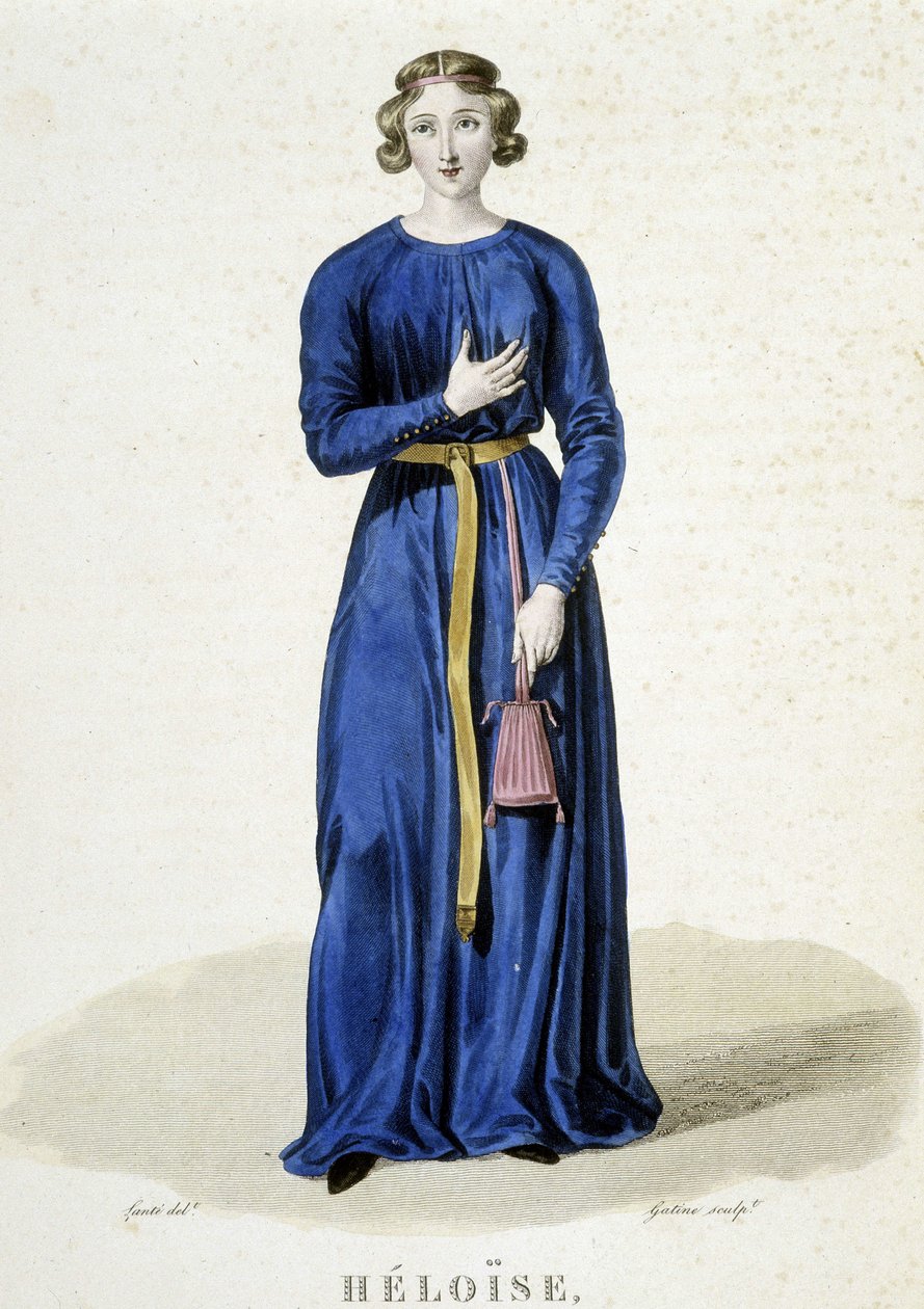 Héloise - ""French Gallery of Famous Women"" tekijältä Louis Marie Lante