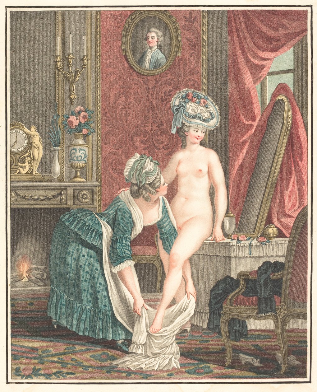 La Toilette. finlandès tekijältä Louis Marin Bonnet