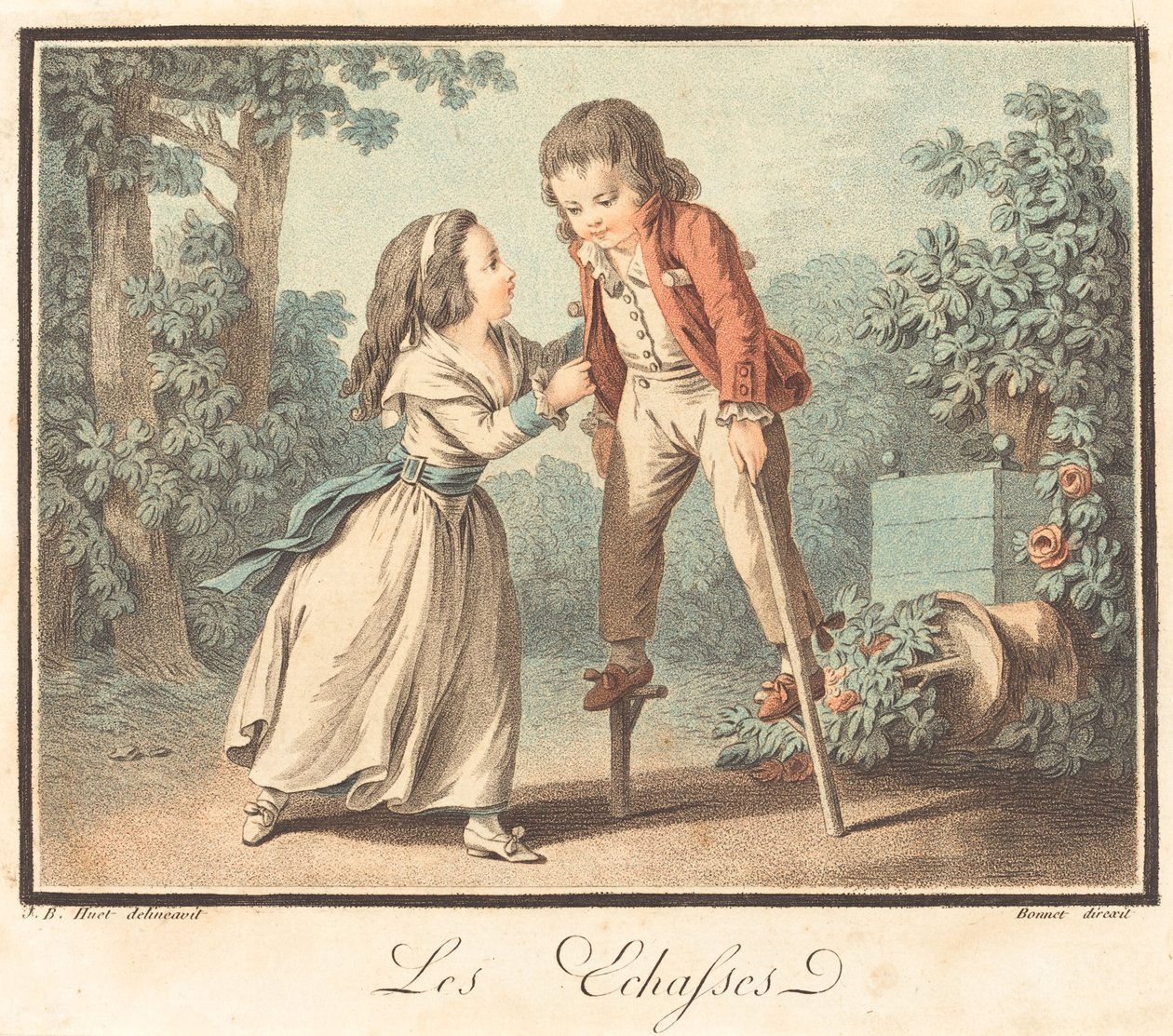 Paalut, c. 1790. tekijältä Louis Marin Bonnet