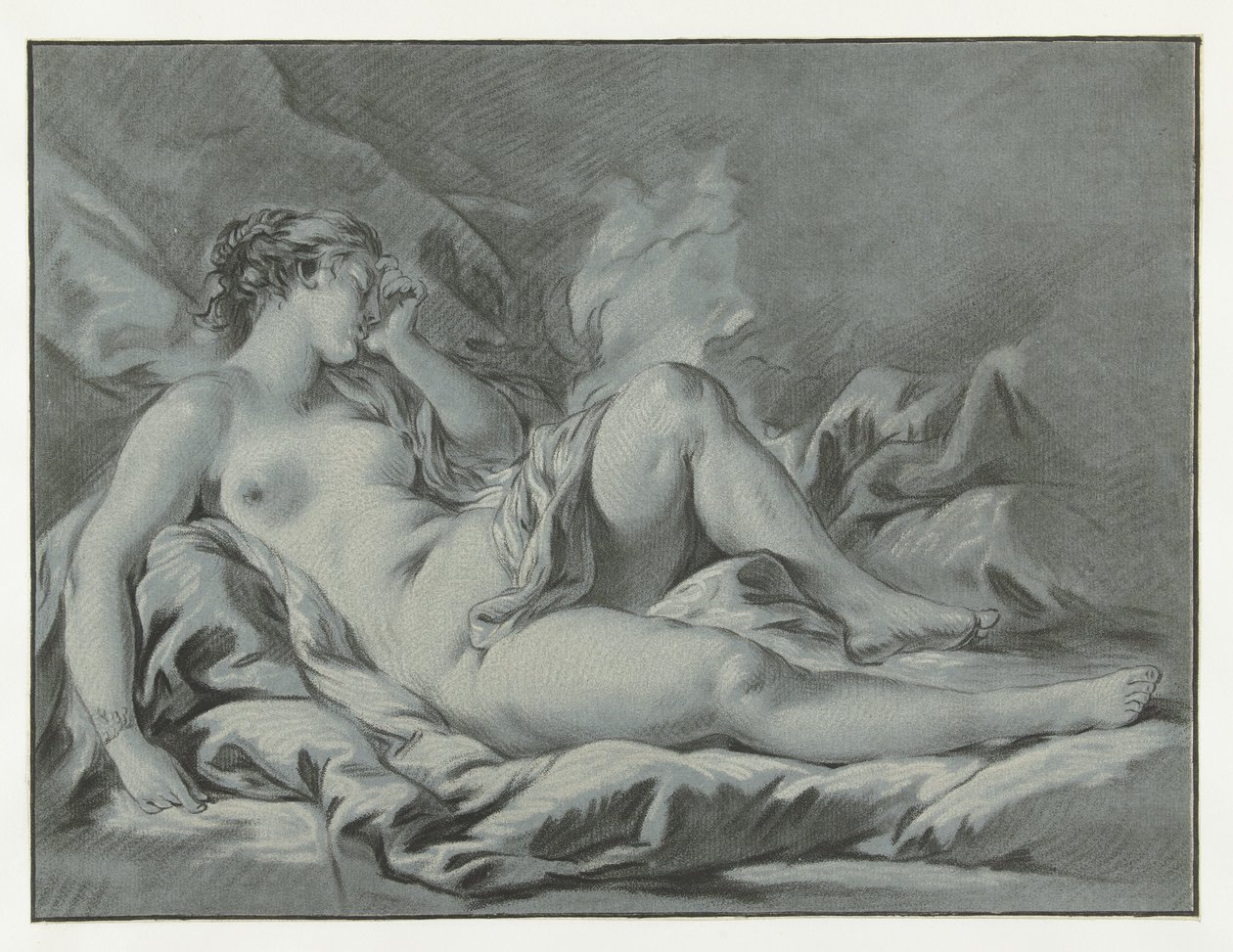 Slapende Venus Venus nukkuu tekijältä Louis Marin Bonnet