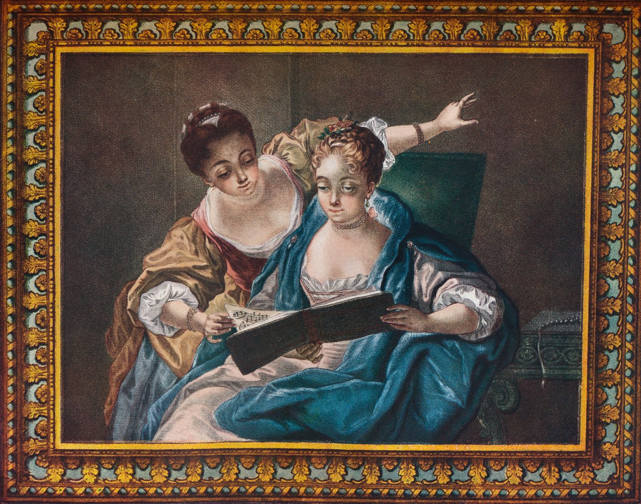 The Fine Muletioners, 1775. Taiteilijat: Louis Marin Bonnet, JT Herbert Baily. tekijältä Louis Marin Bonnet
