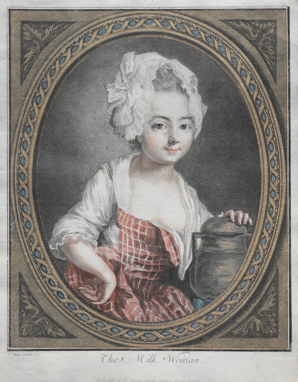 Maidon nainen tekijältä Louis Marin Bonnet