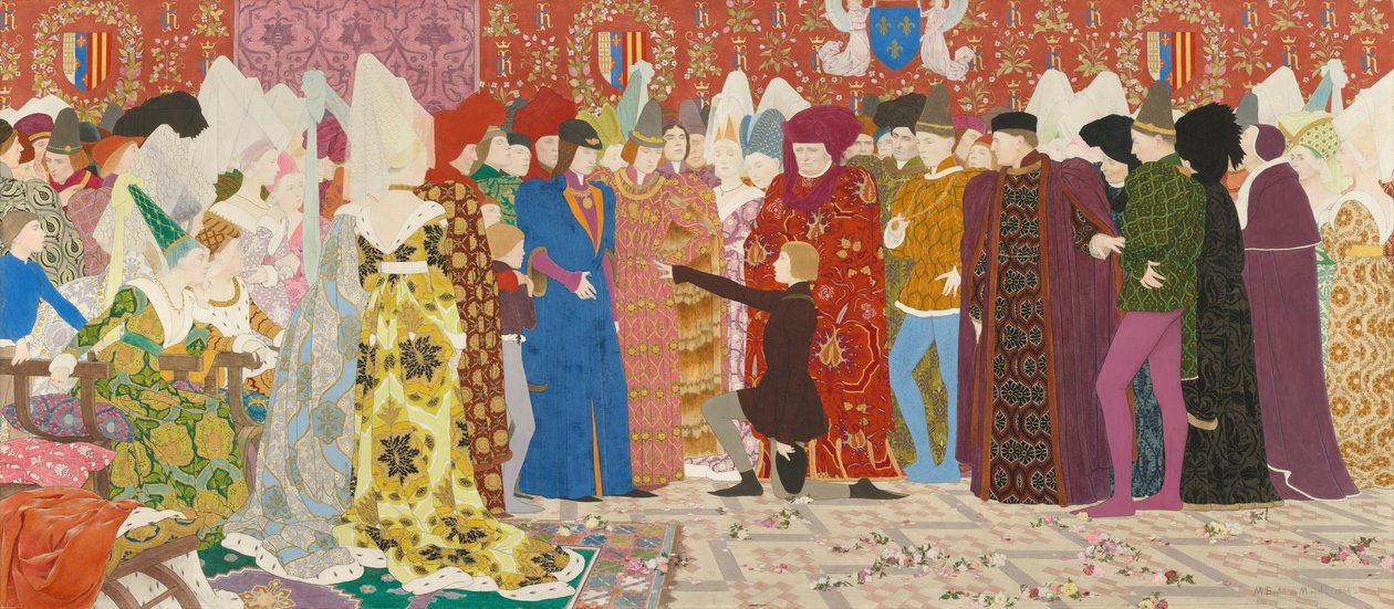 Hänen vetoomuksensa Dauphiniin (Joan of Arc -sarja: II) tekijältä Louis Maurice Boutet de Monvel
