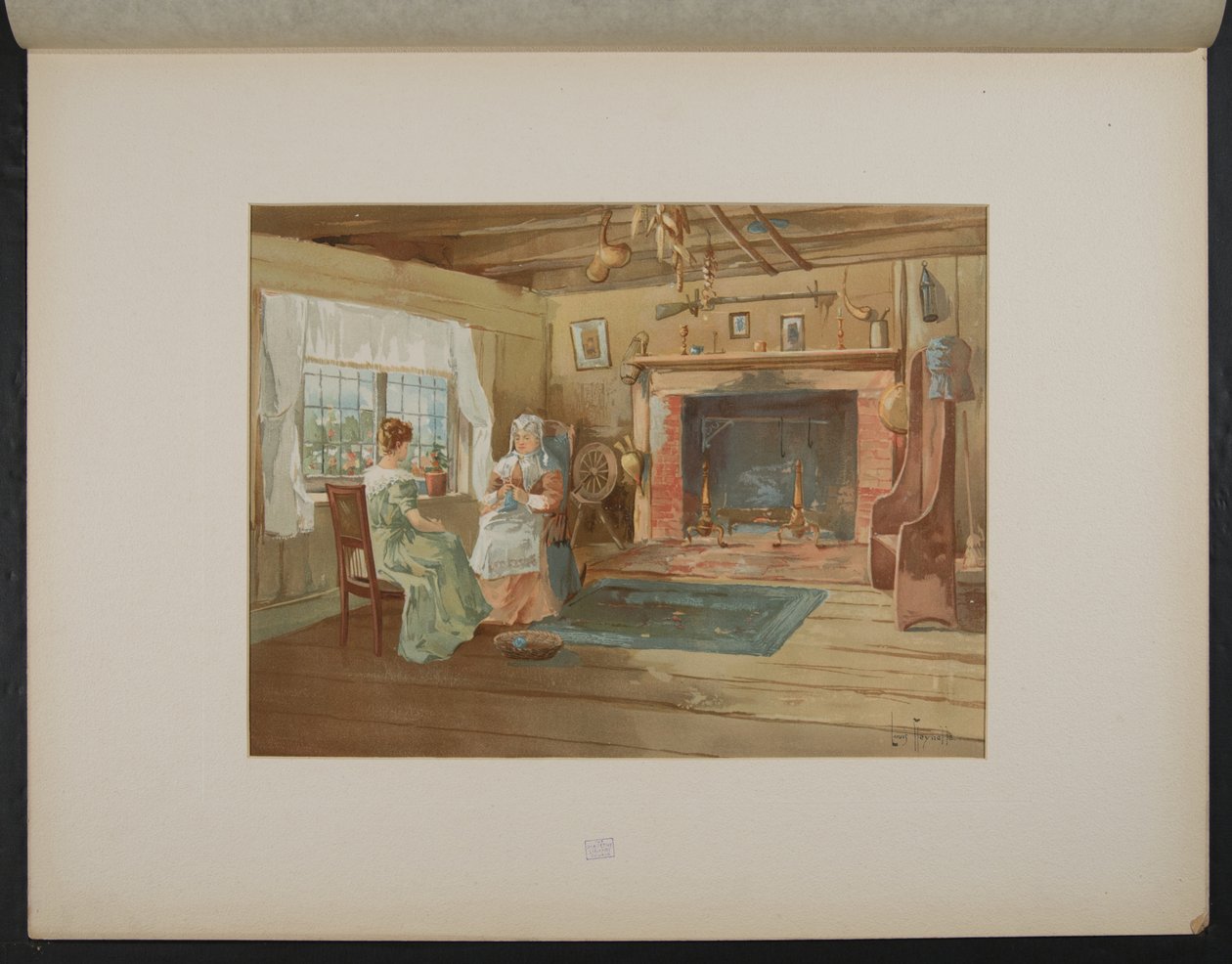New England Cabin, Midway Plaisance tekijältä Louis Meynelle