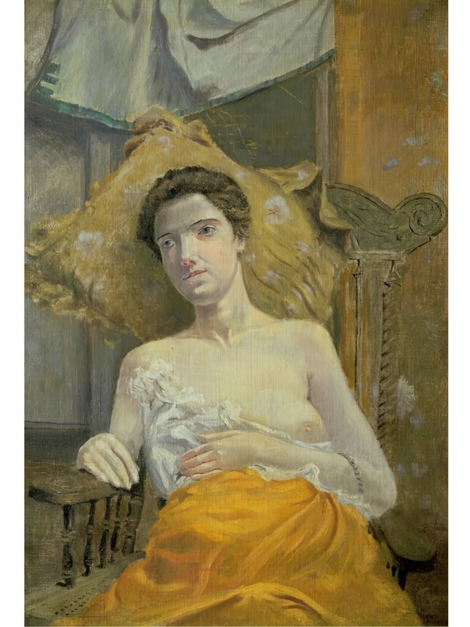 Äiti Bereft, n. 1890. tekijältä Louis Michel Eilshemius