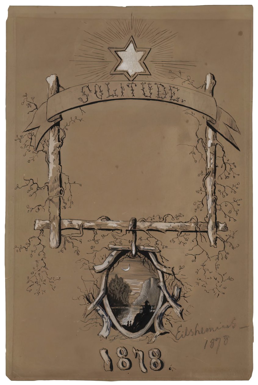 Yksinäisyys, 1878. tekijältä Louis Michel Eilshemius