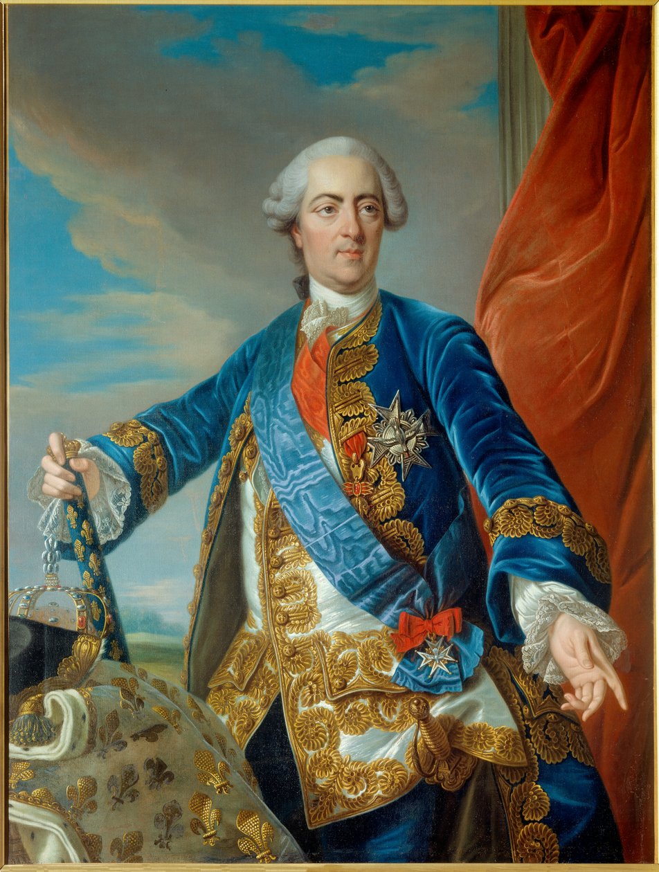 Ludvig XV:n muotokuva tekijältä Louis Michel van Loo