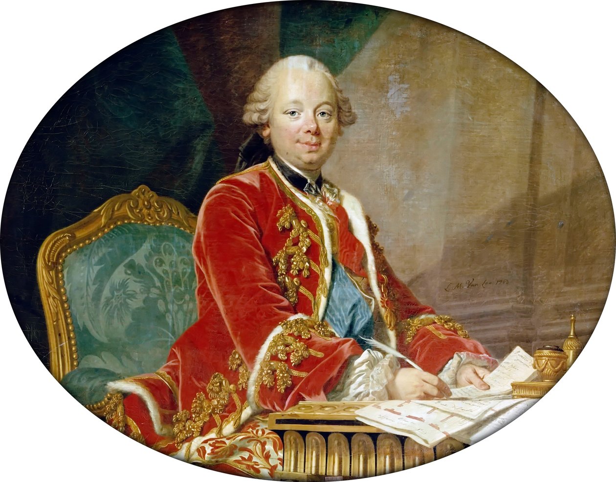 Étienne-François, Choiseul-Stainvillen herttua (1719-1785). tekijältä Louis Michel van Loo