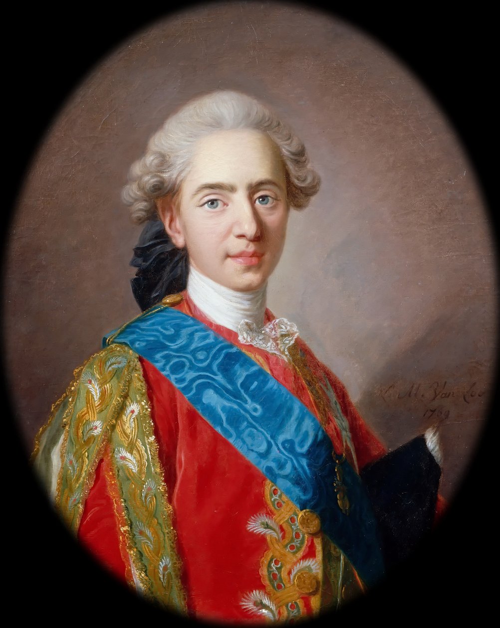 Louis-Auguste, Berryn herttua 1754-1793, tuleva Louis XVI, Ranskan kuningas tekijältä Louis Michel van Loo