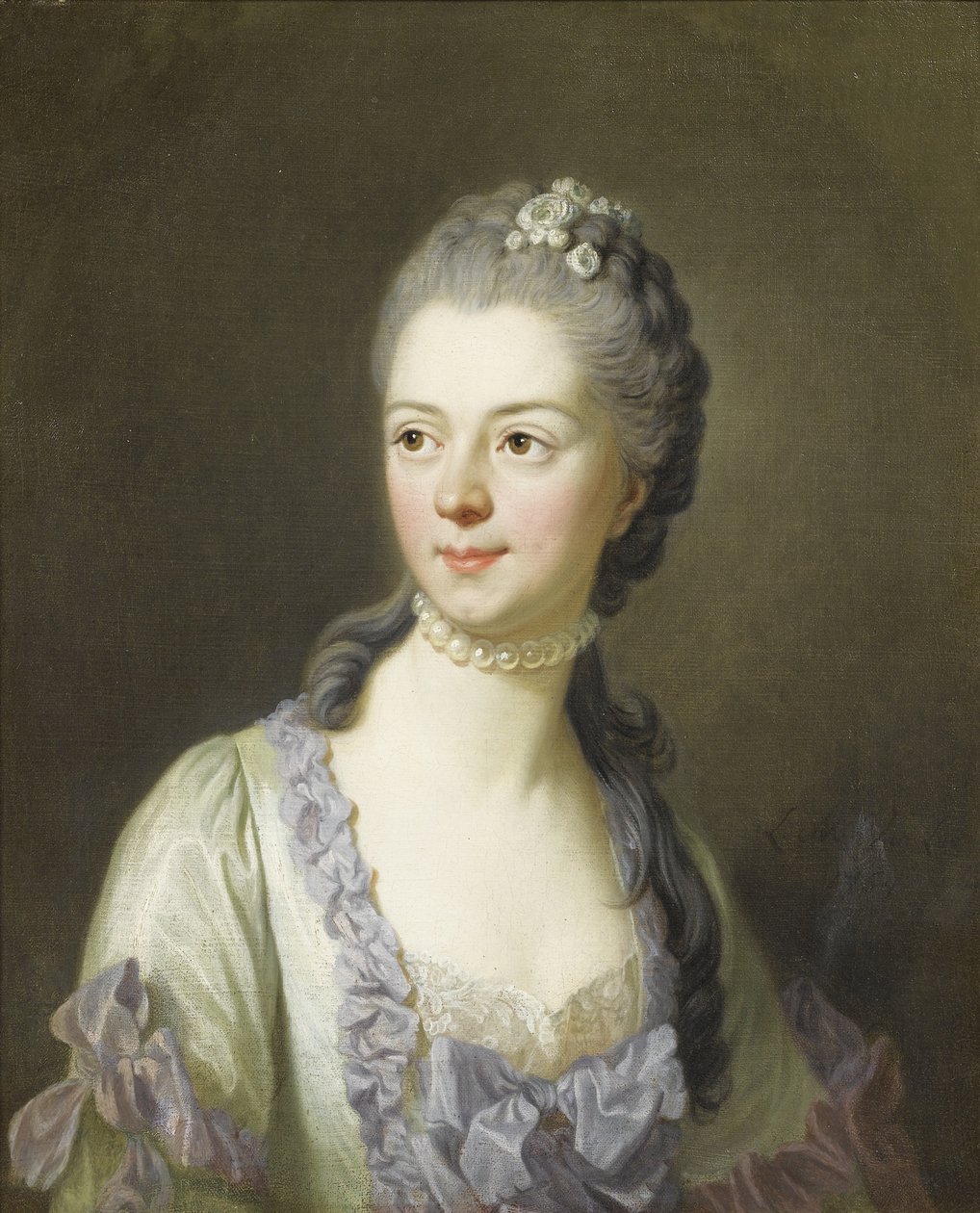 Ekaterina Dmitrievna Golitsynan muotokuva 17201761, os. Cantemir, 1764 tekijältä Louis Michel van Loo