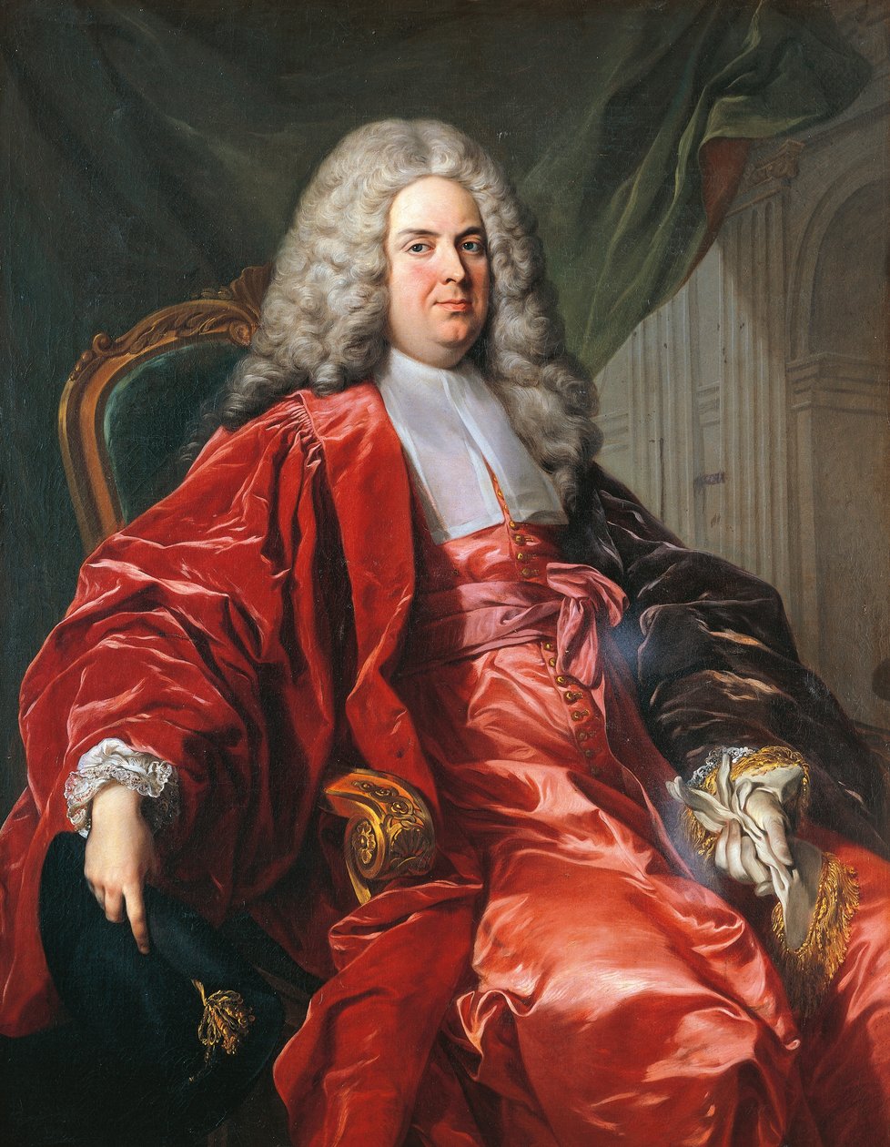 Muotokuva Michel Etienne Turgotista (1690-1751), kirjoittanut Lantheuil Michel Van Loo (1707-1771) tekijältä Louis Michel van Loo