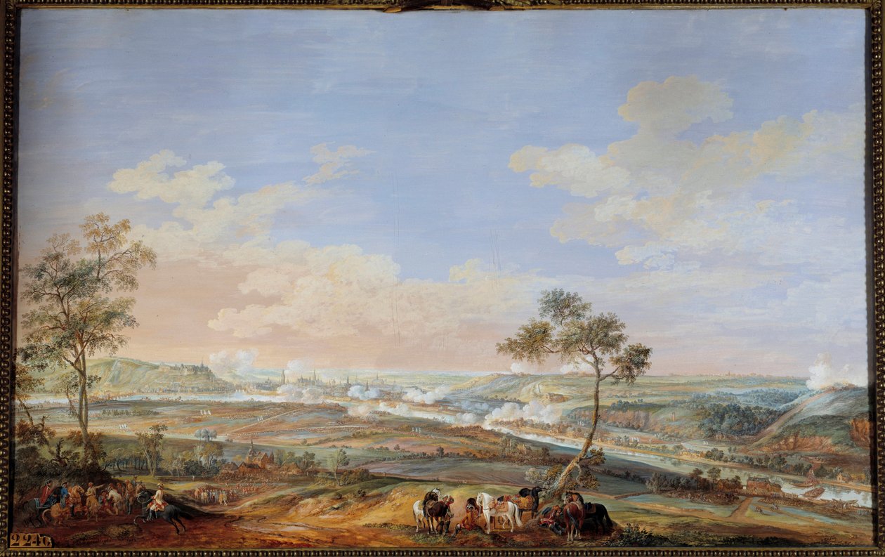 Itävallan peräkkäissota tekijältä Louis Nicolas van Blarenberghe