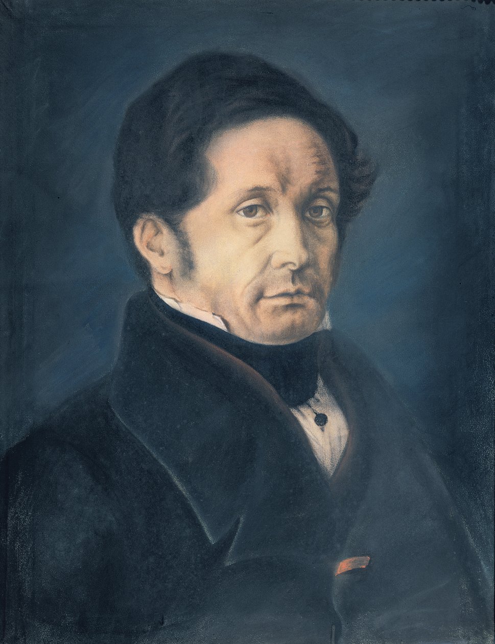 Jean-Joseph Pasteur (1791-1865) 1842 (pastelli paperille) tekijältä Louis Pasteur