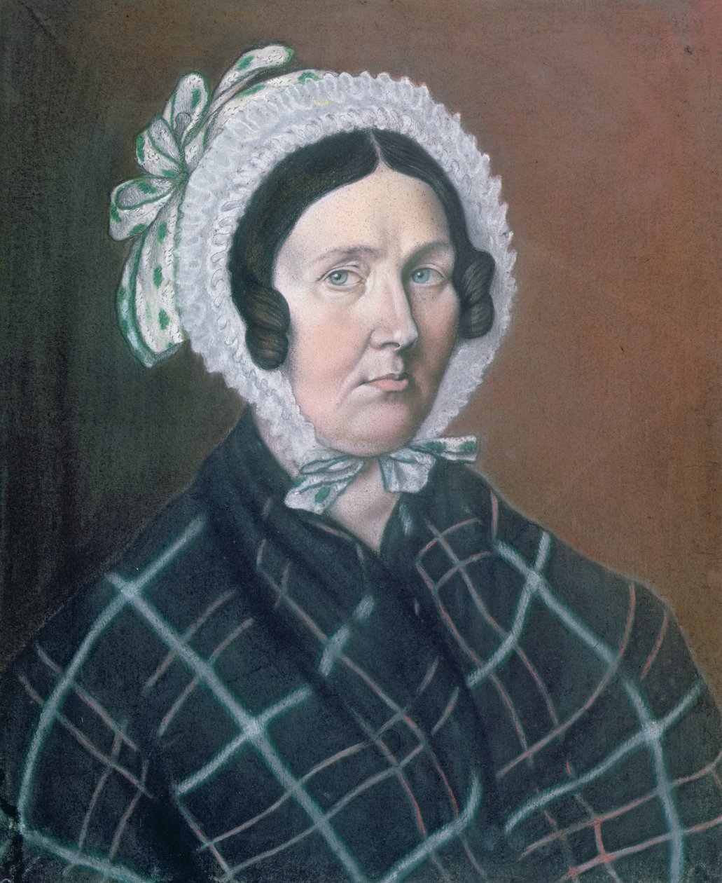 Jeanne Etiennette Pasteur (1793-1848) 1836 (pastelli paperille) tekijältä Louis Pasteur