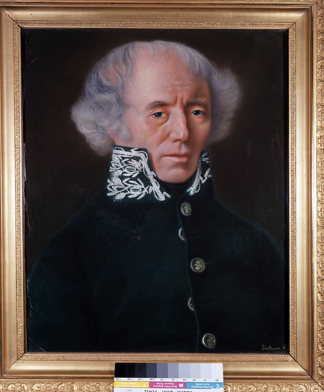 Pasteurin muotokuva Blondeausta - Louvre-museo tekijältä Louis Pasteur