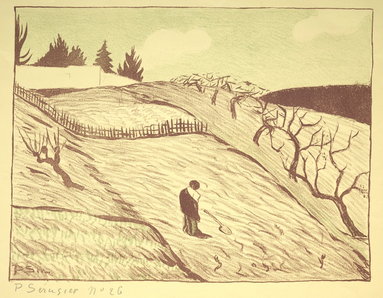 Maisema tekijältä Louis Paul Henri Sérusier