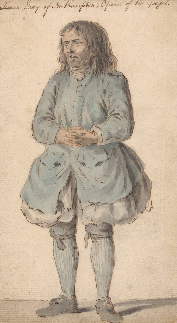 Simon Eady Northhamptonista, evankeliumin avaaja tekijältä Louis Philippe Boitard