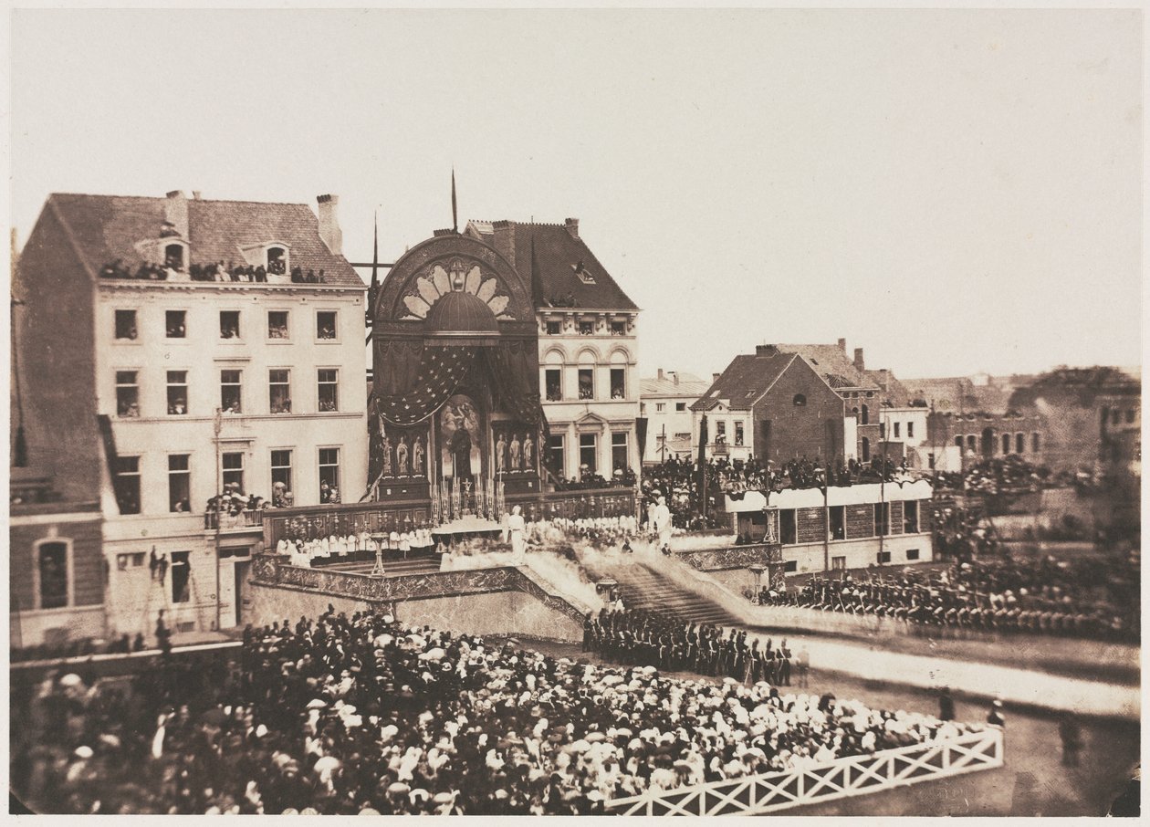 Nimetön (kiitospäivän seremonia) tekijältä Louis Pierre Theophile Dubois de Nehaut