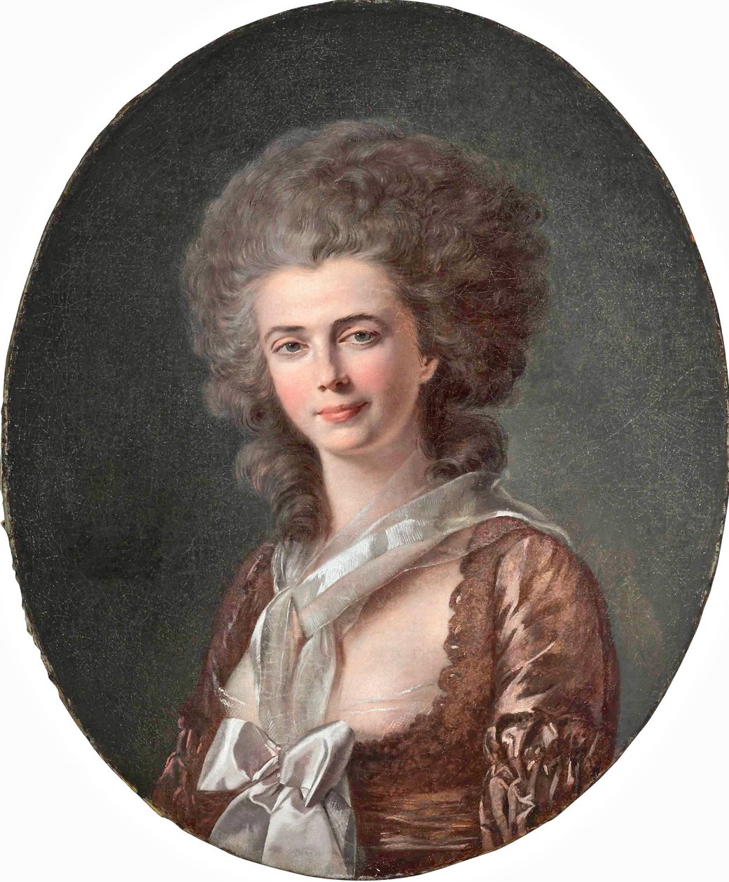 Luis-Roland Trinquesse Muotokuva naisesta rintakuva 1780 1780 tekijältä Louis Rolland Trinquesse