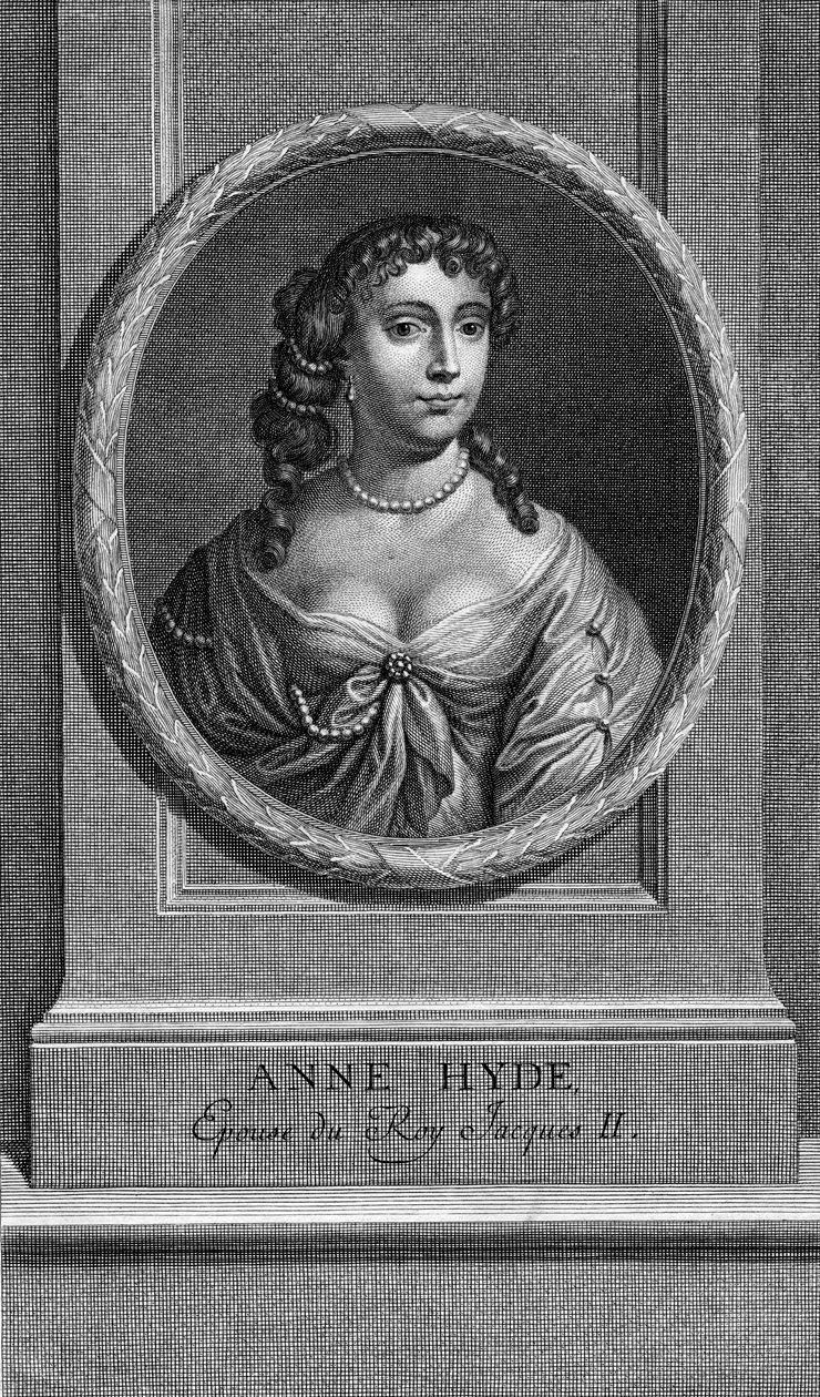 Lady Anne Hyde, c1700-1720. tekijältä Louis Simmoneau