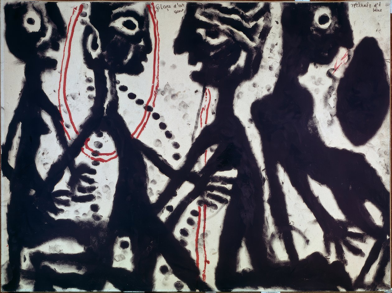 Hopeajää, eebenpuinen peili tekijältä Louis Soutter