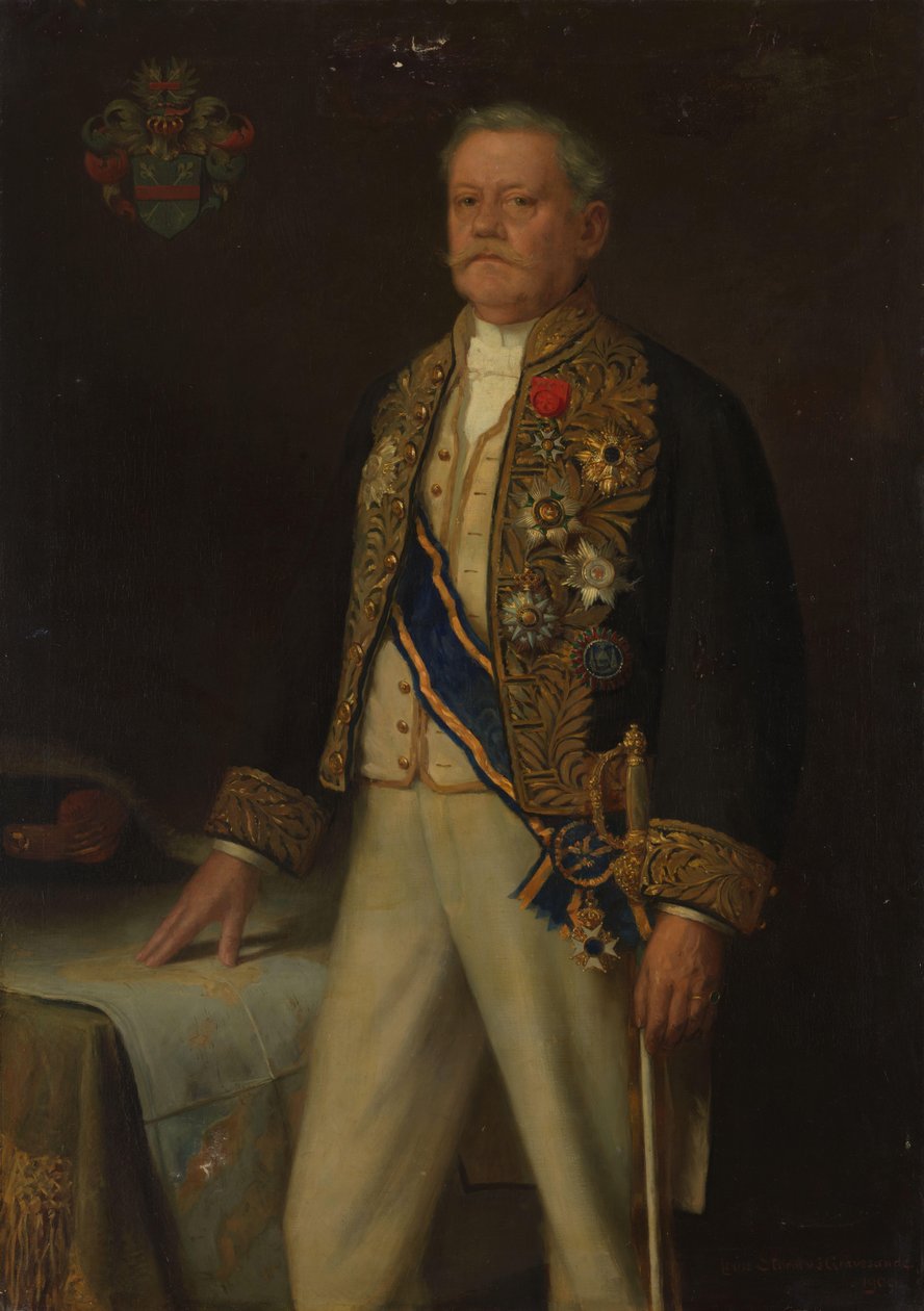 Carel Herman Aart van der Wijck (1840-1914). Kenraalikuvernööri (1893-1899) tekijältä Louis Storm van 