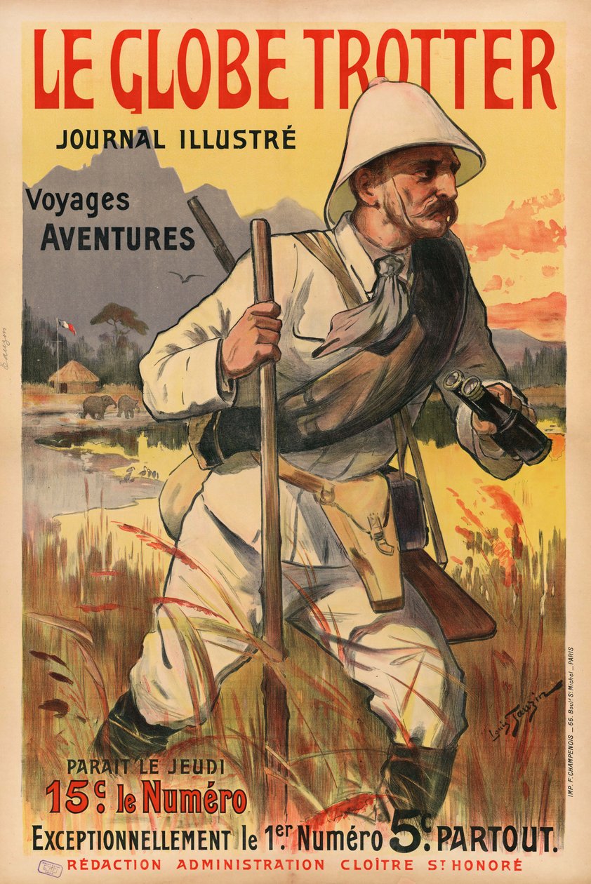 Globe Trotter, 1900-luku. tekijältä Louis Tauzin
