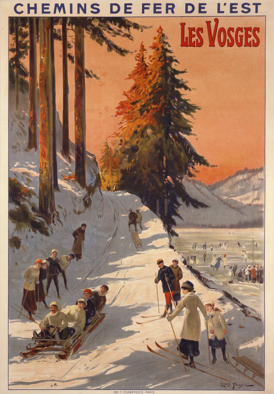 Vosges-juliste tekijältä Louis Tauzin