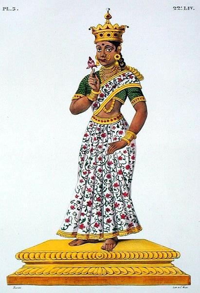 Agnin swaha-vaimo, kaiverrus C. de Motte (1785-1836) (väri litho) tekijältä Louis Thomas (after) Bardel