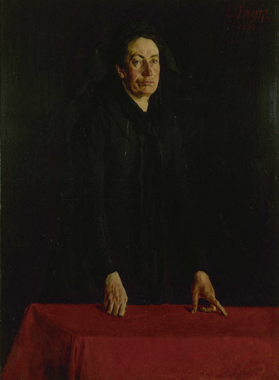 Louise Michelin muotokuva 1830-1905, 1882. tekijältä Louis Tinayre