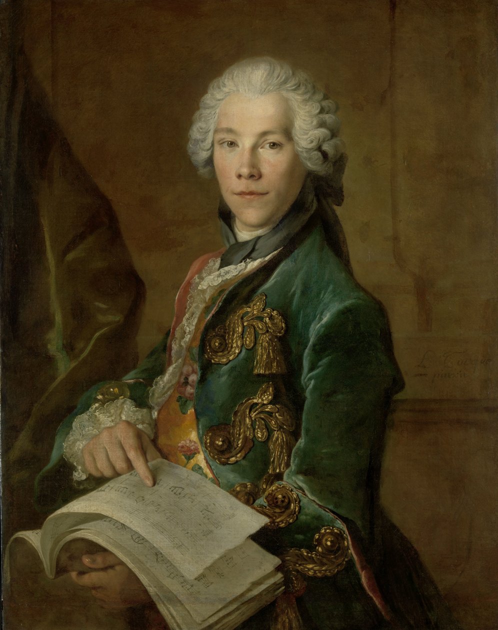 Arnoldus van Rijneveldin muotokuva Arnoldus van Rijneveldin muotokuva tekijältä Louis Tocqué
