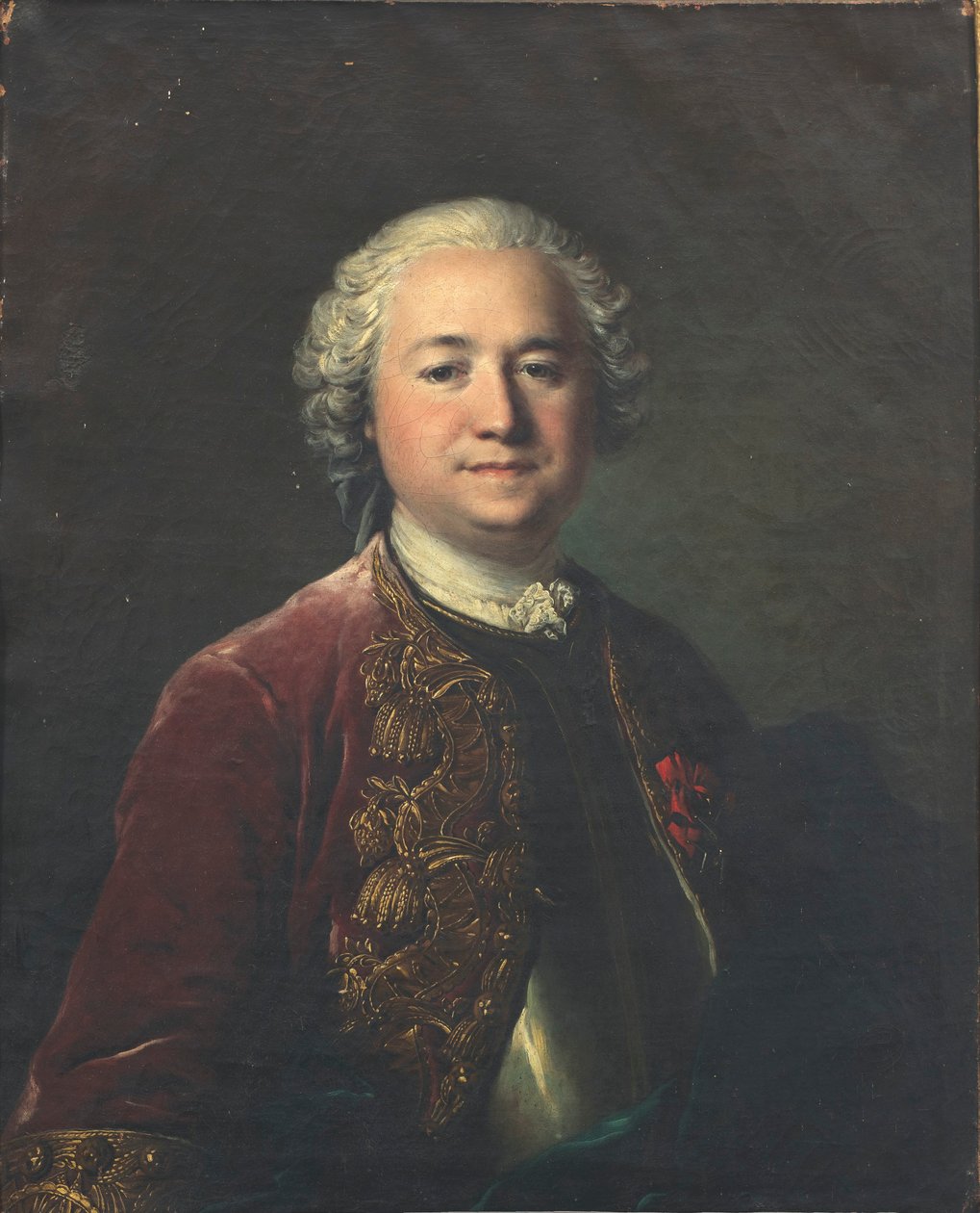 Muotokuva Jean-Nicolas Mégret de Sérillystä (1702-1752). tekijältä Louis Tocqué
