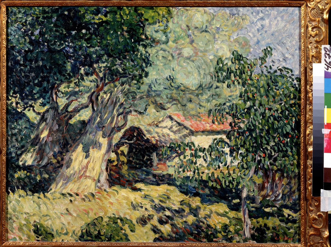 Mökki metsässä tekijältä Louis Valtat