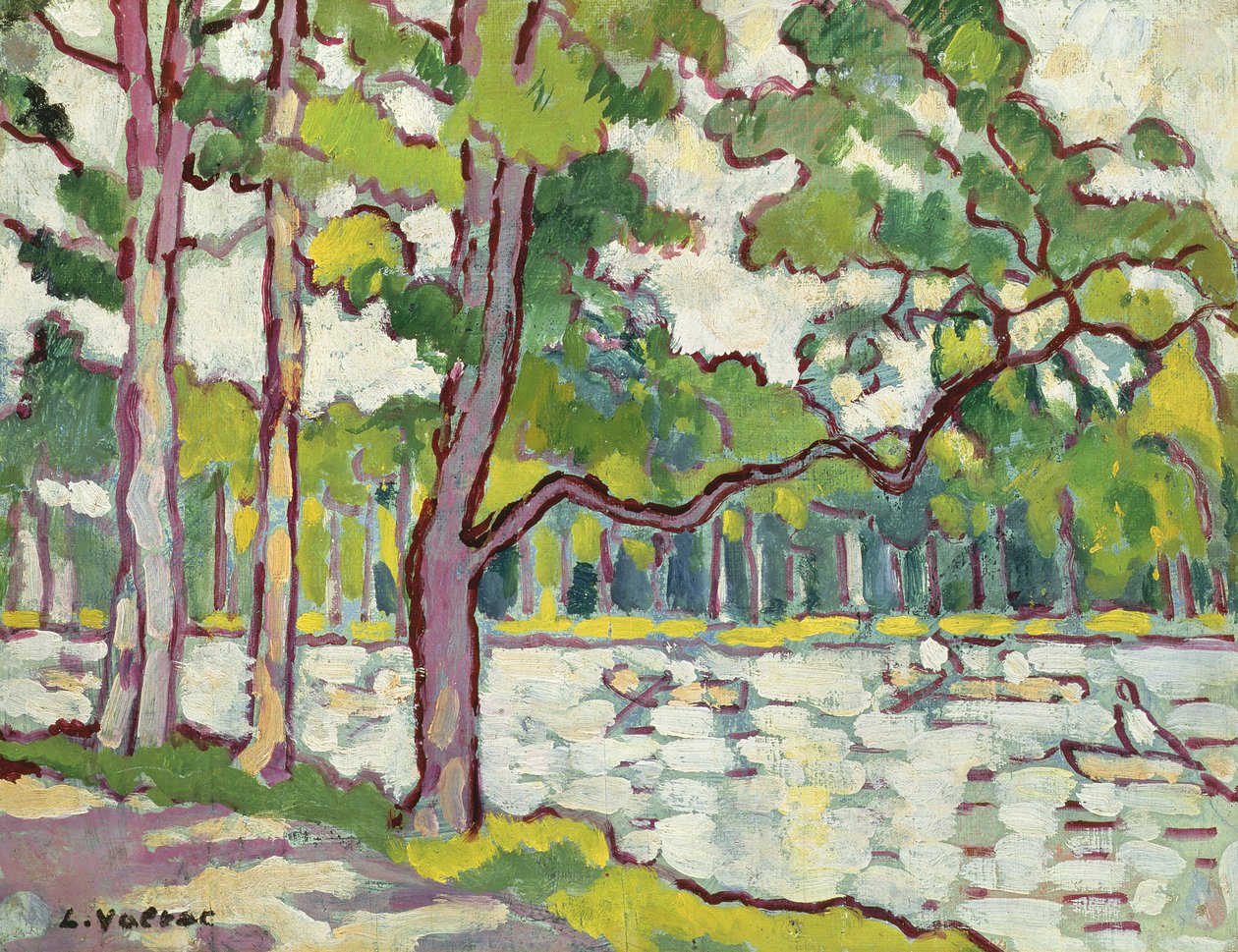 Bois de Boulogne tekijältä Louis Valtat