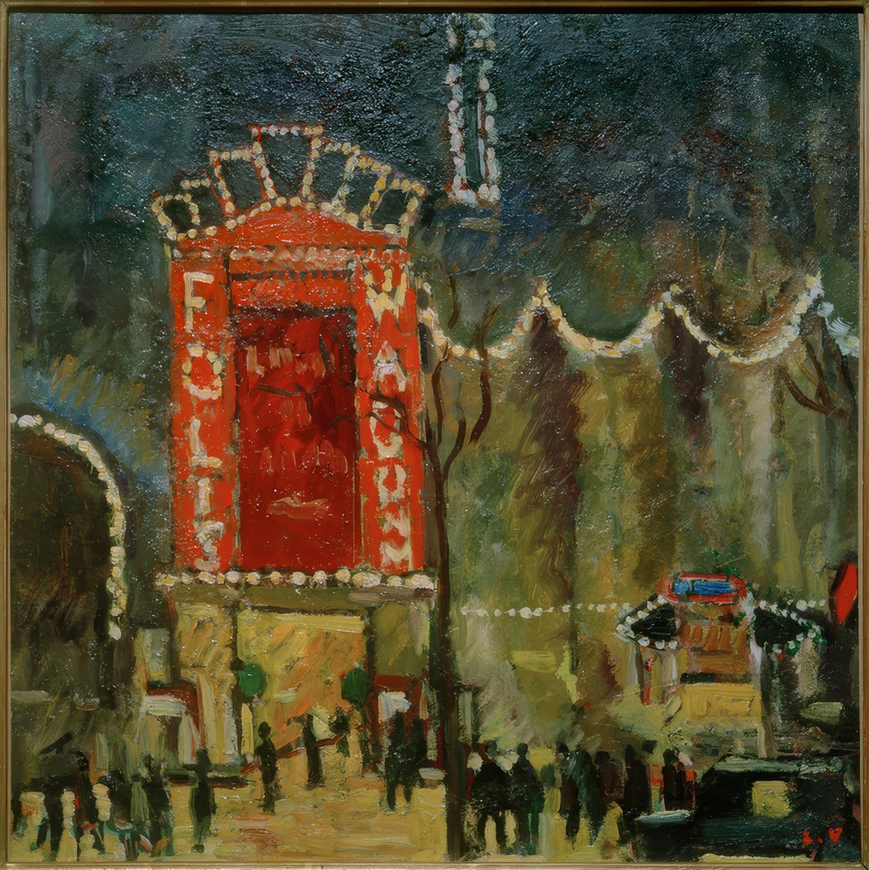 Folies Wagram -teatteri tekijältä Louis Valtat