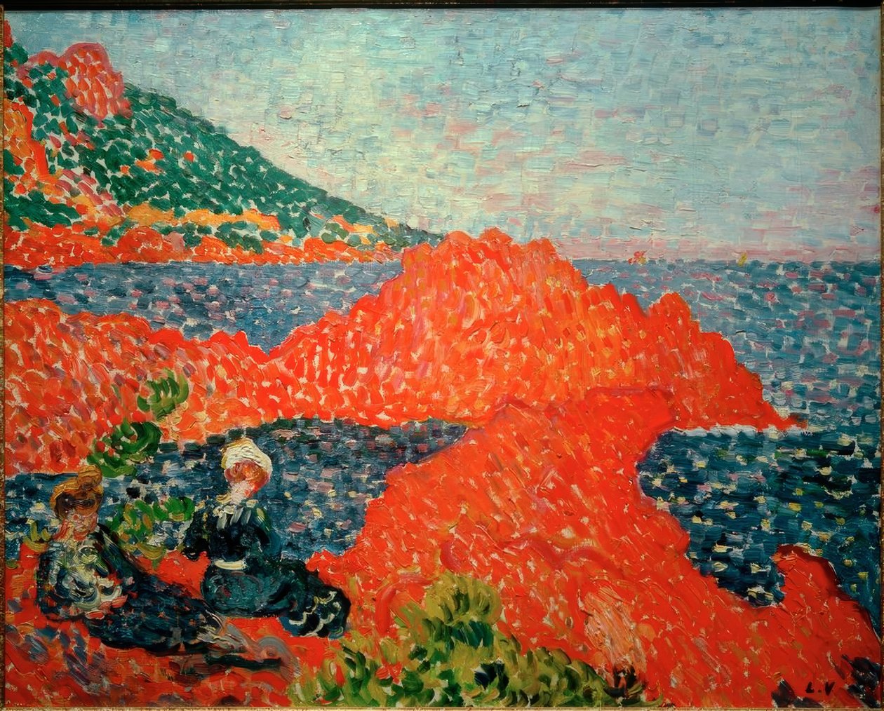 Le Roches rouges Agayssä tekijältä Louis Valtat