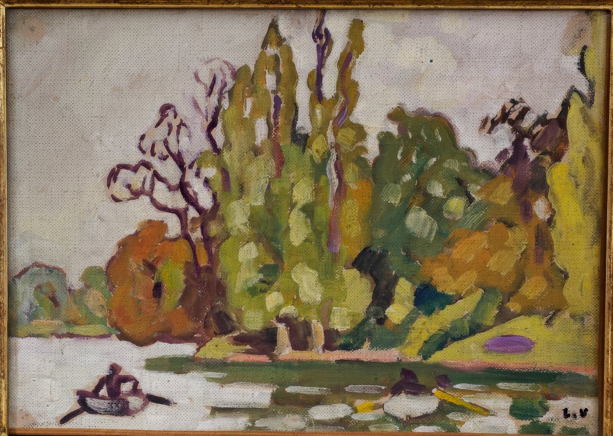 Veneet Bois de Boulogne -järvellä tekijältä Louis Valtat