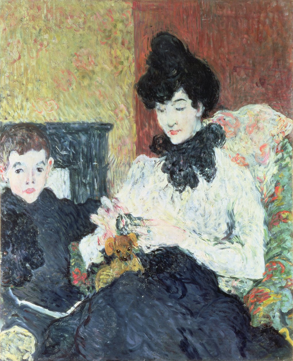 Madame Doubrere ja hänen poikansa tekijältä Louis Valtat