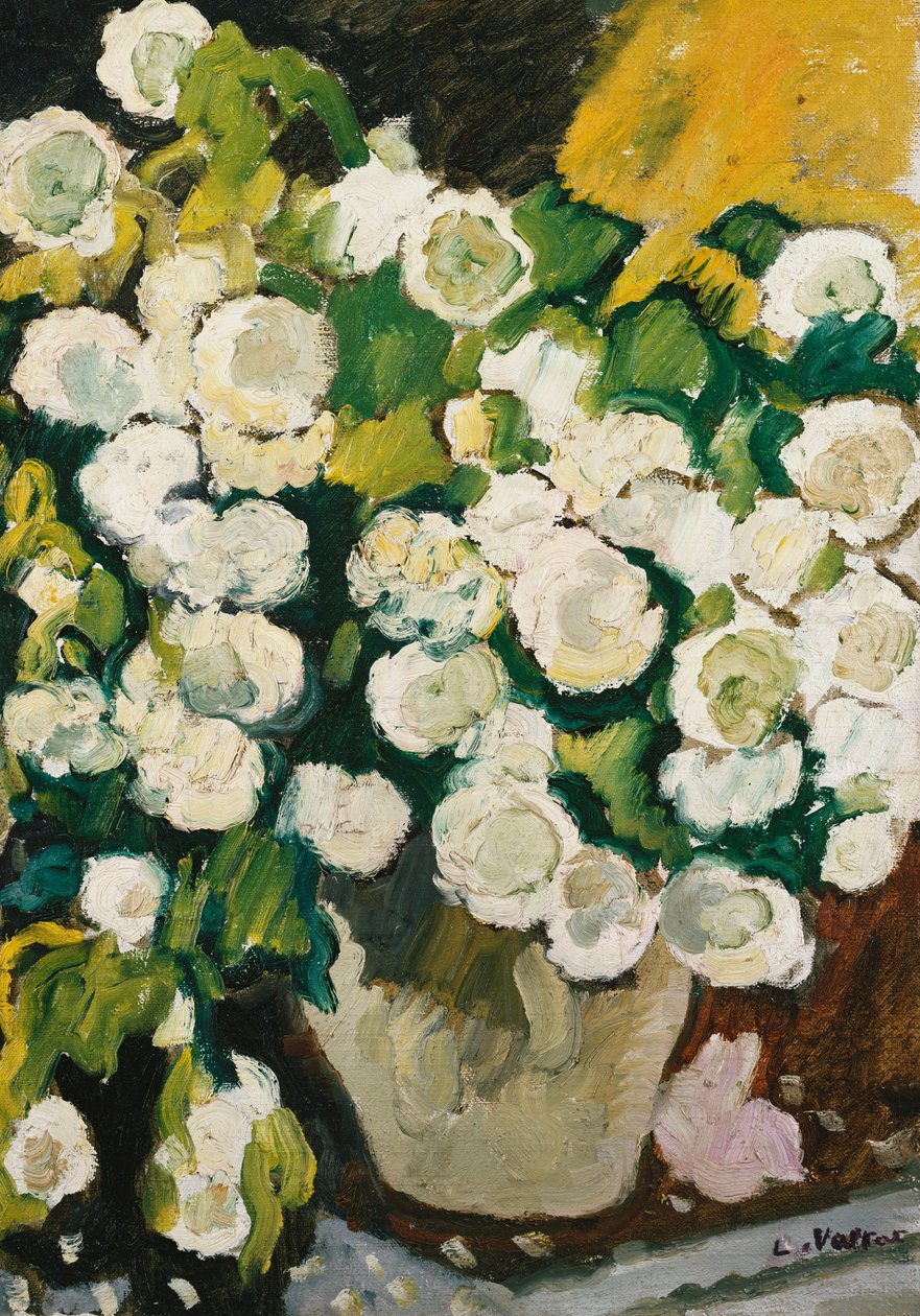 Bolas de Neve (óleo sobre tela) finlandês tekijältä Louis Valtat