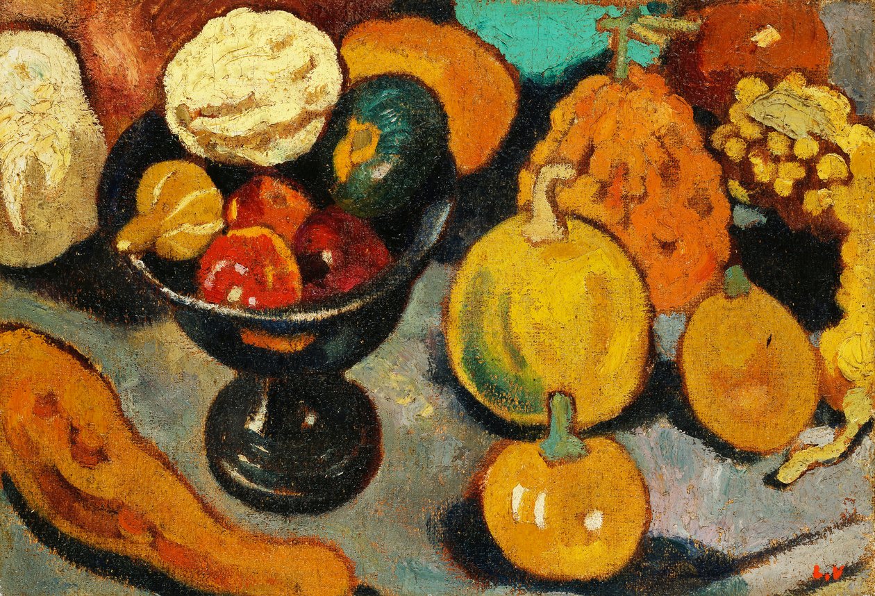 Asetelma, Bowl of Fruit tekijältä Louis Valtat