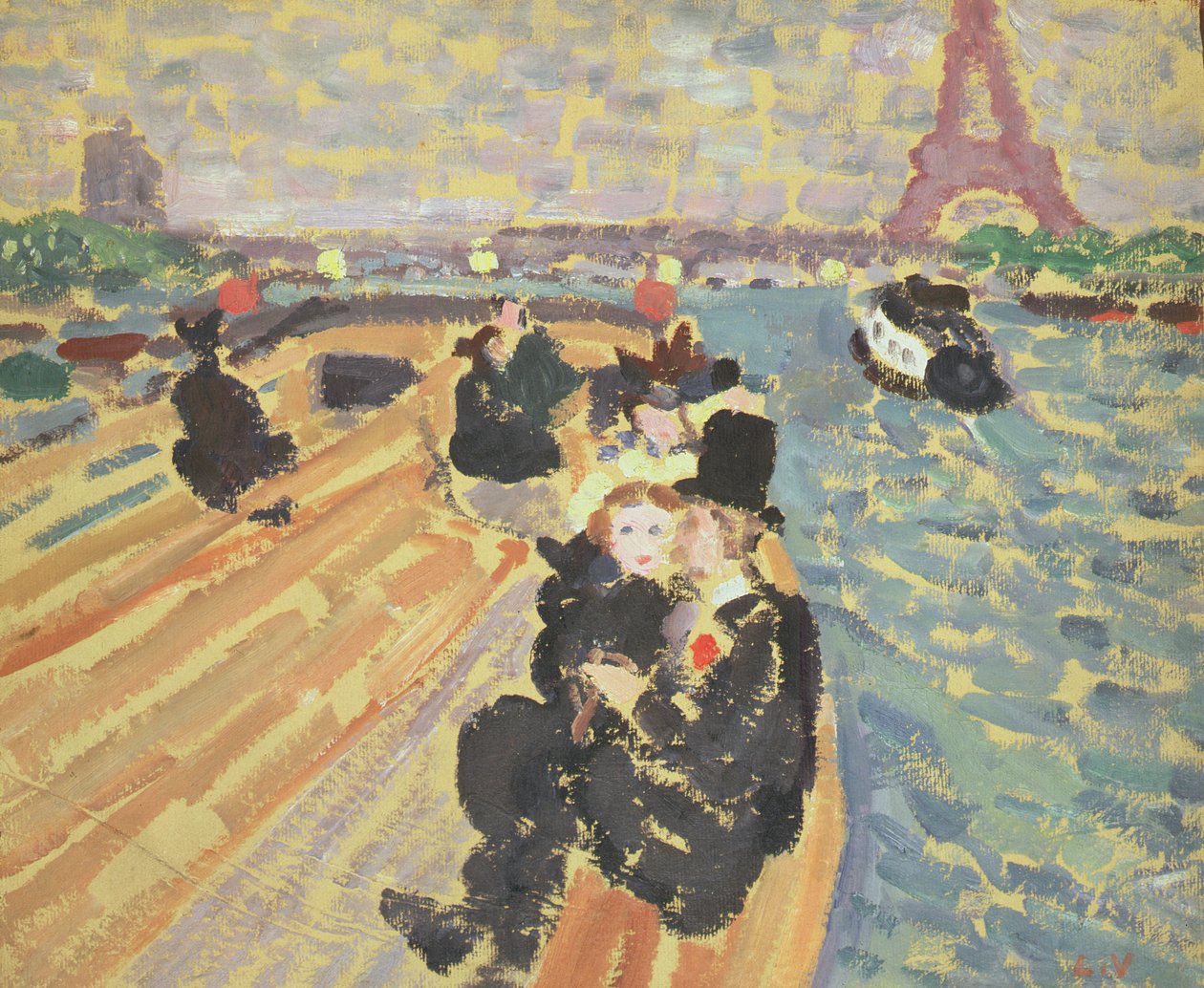 Bateau-Mouche tekijältä Louis Valtat