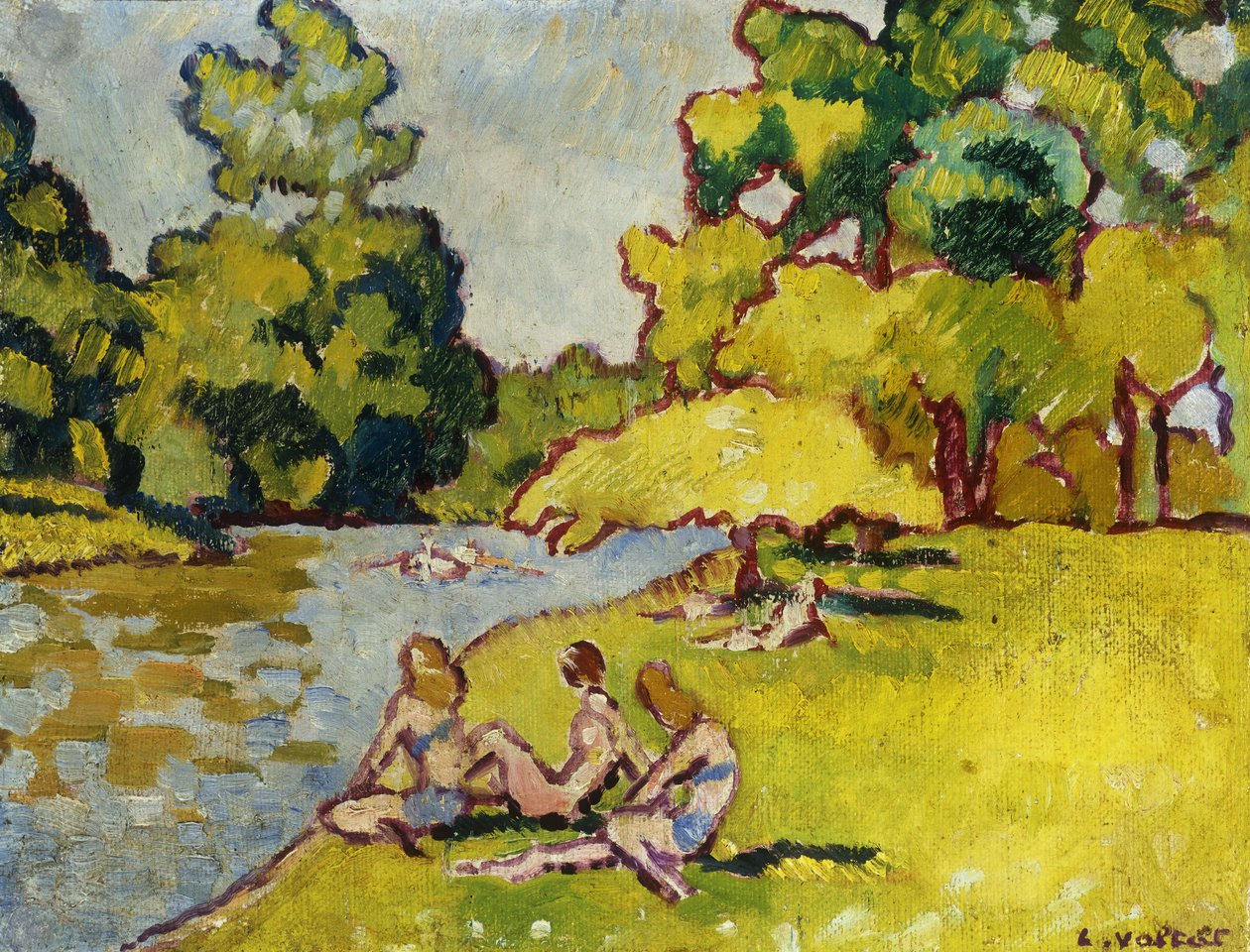 Uimarit; Uimarit tekijältä Louis Valtat