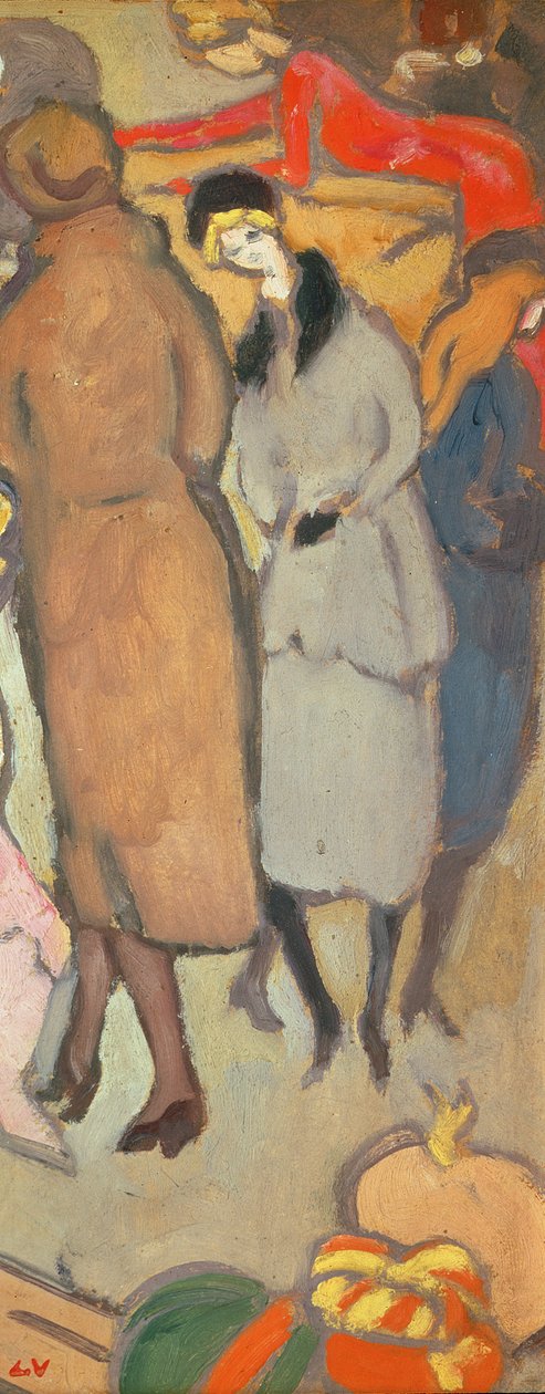 Passantes (öljy kankaalle) tekijältä Louis Valtat