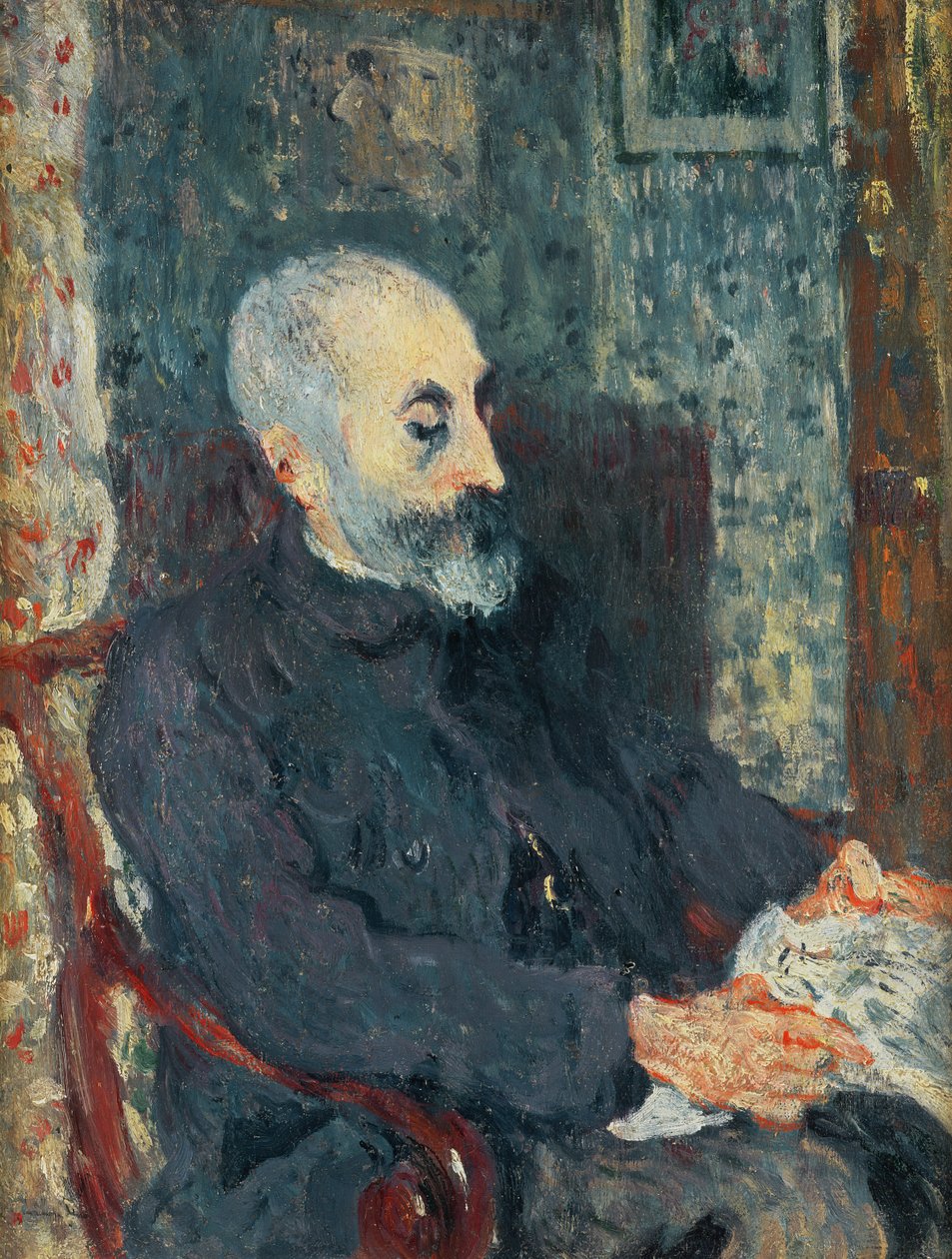 O escultor François Valtat, tio-avô de Louis Valtatfinnish tekijältä Louis Valtat